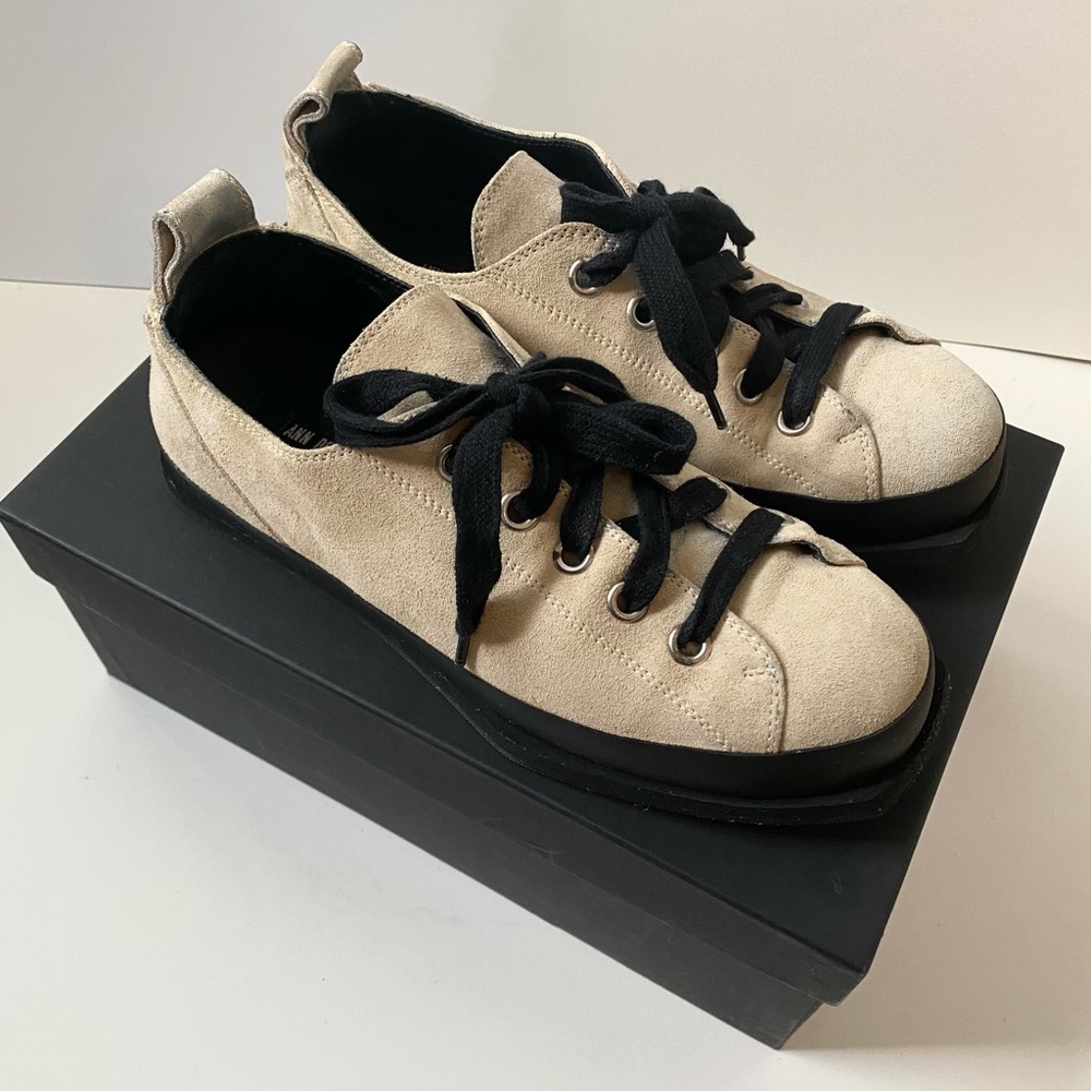 Ann Demeulemeester Suede Low-top sneaker